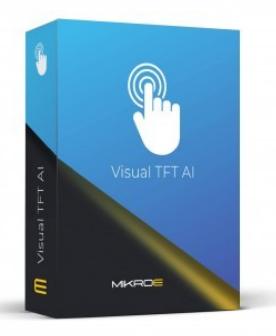 MikroElektronika-MIKROE-4076 Software Services Visual TFT AI Floating License Educational