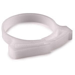 HellermannTyton-SNP3610K2 Kabelschellen und -clips Cable Management, Snapper Hose Clamp Polyacetal White Snap In 43.8mm Bag