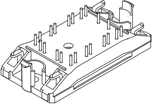 onsemi-NXH80B120H2Q0SG IGBT 模块 Trans IGBT Module N-CH 1200V 41A 103W 22-Pin PIM Tray