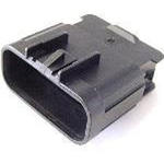 Conn Housing PL 10 POS Crimp ST Cable Mount Black