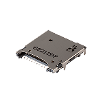 Conn Micro SD Card SKT 19 POS 0.9mm Solder RA SMD 0.5A T/R