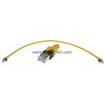 Cable Assembly Ethernet 0.9m 26AWG RJ-45 to RJ-45 8 to 8 POS M-M Crimp-Crimp