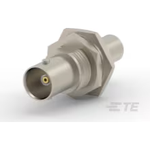 Conn BNC 0Hz to 2GHz 75Ohm Crimp ST Panel Mount RCP Gold Over Nickel Over Copper Single