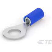 TE Connectivity-2-321045-1 Steckverbinderanschlüsse Ring Tongue Terminal 14-16AWG Copper Blue 27.38mm Tin T/R