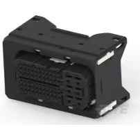 TE Connectivity-2040115-1 Connector Discrete Wire Housing Conn Housing F 72 POS 2.4mm Crimp ST Cable Mount Black