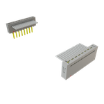 Cable Assembly 0.15m 28AWG 2.54mm 8 to 8 POS IDC Connector to IDC Connector F-M Clamshell
