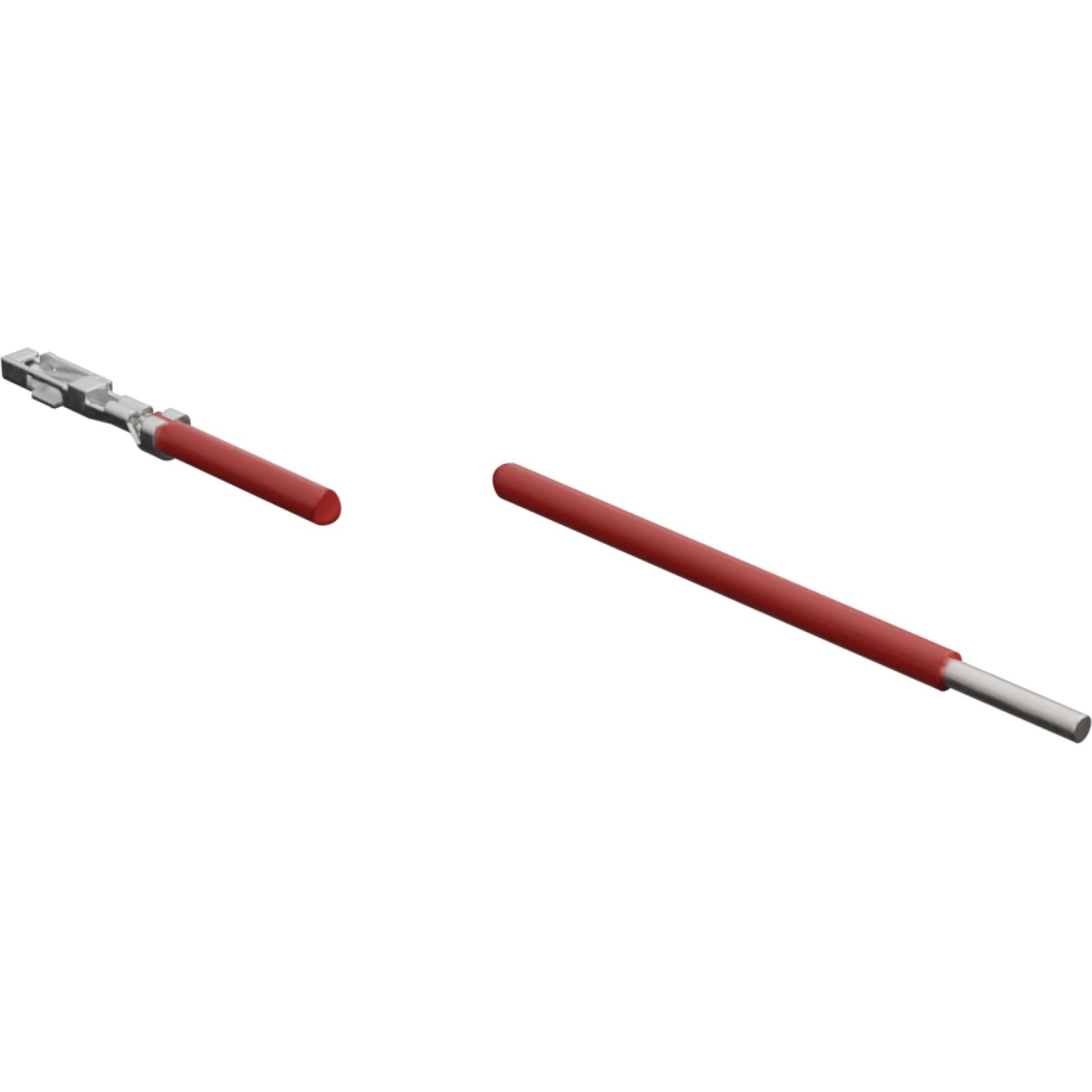 Molex-2174912124 Andere Kabelbaugruppen Cable Assembly UL 10002 0.3m 22AWG Terminal 1 POS F Crimp iGrid Bag