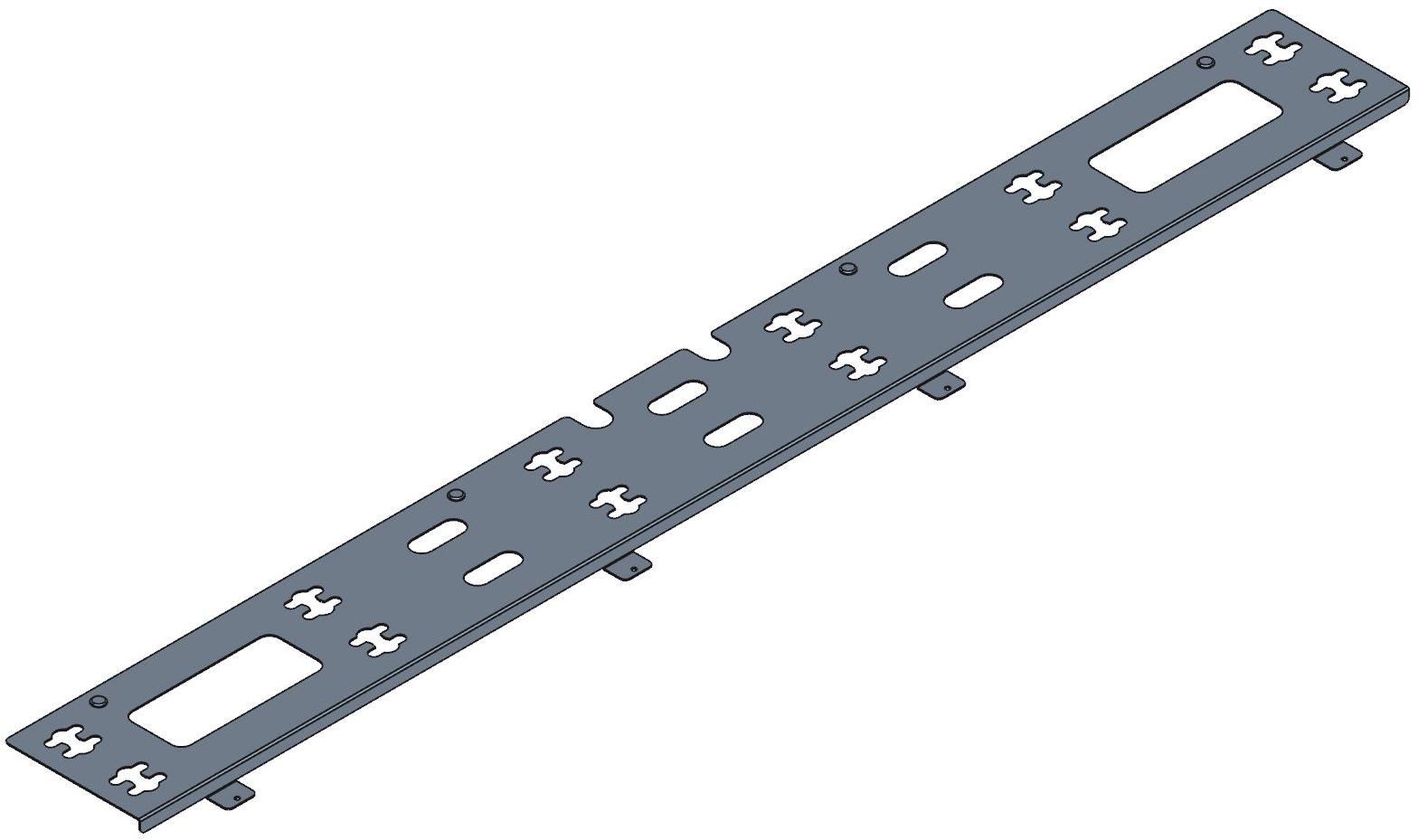 Hammond Manufacturing-H1PDU42UBK Kabelzubehör 42U CABLE TRAY FOR H1 CABINET