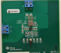 Texas Instruments-TPS568215EVM-762 Kit e schede di sviluppo gestione della potenza TPS568215 DC to DC Converter and Switching Regulator Chip Evaluation Board