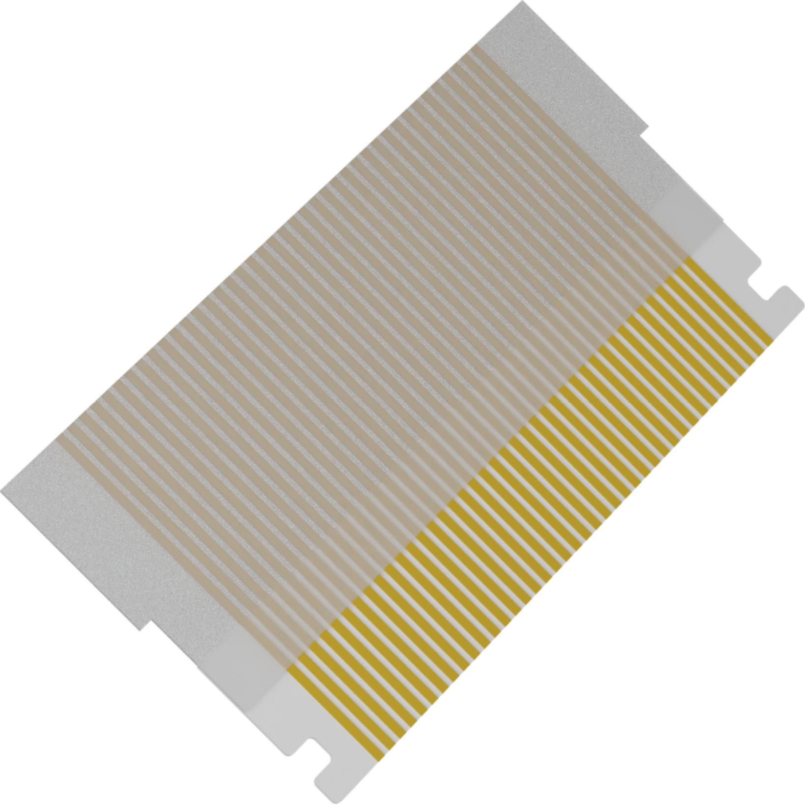 Molex-150160431 Assemblage de câble plat/ruban Cable Assembly 0.102m 0.5mm 40 to 40 POS Premo Flex FFC Jumper to Premo Flex FFC Jumper M-M Bag