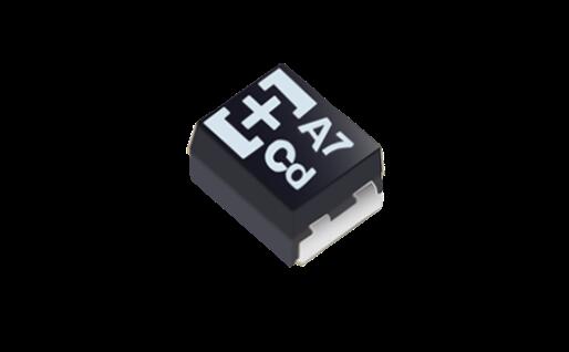 Panasonic-25TQC22MYFB Tantal-Polymer-Kondensatoren Cap Tant Polymer 22uF 25VDC B2 CASE 20%( 3.5 X 2.8 X 1.9mm) Inward L SMD 3528-20 0.1 Ohm 105°C T/R