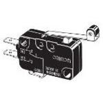 Omron-D3V-21G6-1C4A-K Action d&rsquo;interrupteur à pression Switch Snap Action N.O./N.C. SPDT Hinge Roller Lever 21A 250VAC 250VDC 0.79N Screw Mount Quick Connect