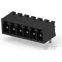 TE Connectivity-1776134-6 Embases de raccordement et réceptacles PCB Conn Shrouded Header (4 Sides) M 6 POS 3.5mm Solder RA Side Entry Thru-Hole