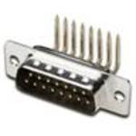 Conn D-Sub M 25 POS 1.38mm Solder RA Thru-Hole 25 Terminal 1 Port