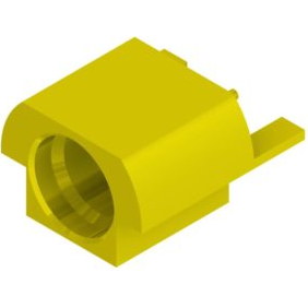 Micro-Mode Products-MMSP-7347 Connettore RF Conn MMSP Solder ST Thru-Hole M Gold Tray