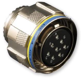 Glenair-180-091NF06-17-8PA Connector Circular Conn Circular PIN 8 POS ST Cable Mount 8 Terminal 1 Port