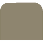 Weidmuller-0130160000 Steckverbinderzubehör Connector Accessories End Plate/Partition Plate Straight Polyamide Beige