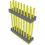 Conn Board Stacker HDR 16 POS 2.54mm Solder ST Top Entry Thru-Hole Bulk