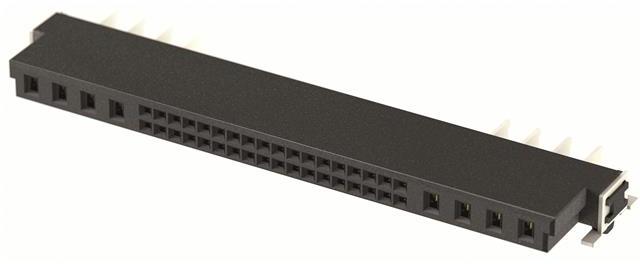 HARTING Technology Group-15854162601000 Connector Headers and PCB Receptacles Conn Socket Strip F 4Power/16Signal POS 2.54mm/1.27mm Solder RA Side Entry SMD har-flex® Reel