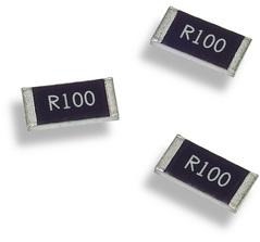 Ohmite-LVC25JR100EV Resistor Fixed Single-Surface Mount Res Thick Film 2512 0.1 Ohm 5% 1W ±100ppm/°C Pad SMD T/R