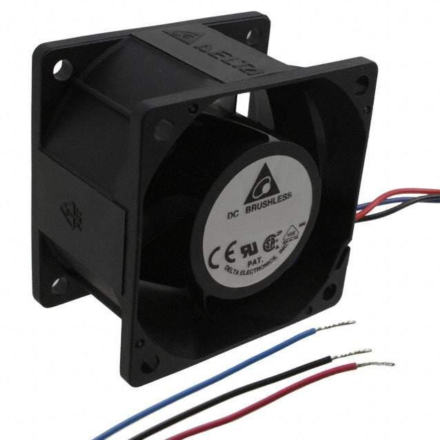 Delta Electronics-PFB0624GHE Sopladores y ventiladores DC Fan Axial Ball Bearing 24V 14V to 26.4V 55.63CFM 57.5dB 60 X 60 X 38mm