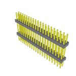 Conn Board Stacker HDR 40 POS 2.54mm Solder ST Top Entry Thru-Hole Bulk