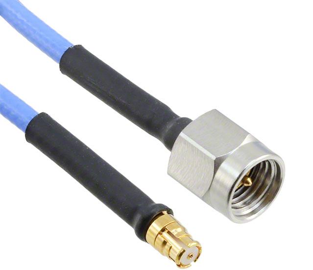 Molex-0897621400 同轴电缆组件 Cable Assembly PT-10010-A 0.152m SMA to SMP PL-RCP