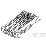 TE Connectivity-1717248-2 Einzeladersteckverbinder, Gehäuse Conn Housing PL 4 POS 2.2mm IDT ST Cable Mount Natural Tray