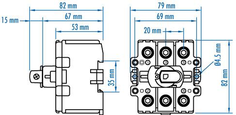 Altech Corporation-VKA3160N Andere Schalter Electromechanical Switch 3P Disconnect Switch 150A