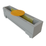 Conn High Speed Socket Strip SKT 60 POS 0.5mm Solder ST Top Entry SMD Edge Rate® T/R