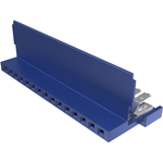 Amphenol Communications Solutions-65801-015LF Steckverbinder, FFC-FPC Clincher™ Flex Connectors, Receptacle Assembly, Single Row, 15 Positions, 2.54mm (.100in) Pitch