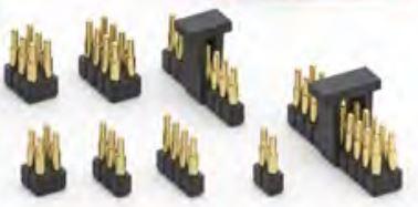 Mill-Max-839-22-010-30-001101 Embases de raccordement et réceptacles PCB Conn Spring Loaded Connector HDR 10 POS 2.54mm Solder ST SMD Bulk