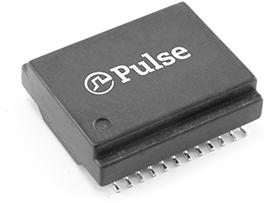 Pulse Electronics Corporation-HM5004EFNL 电信变压器 Telecom Transformer 1:1 0.65Ohm Prim. DCR 0.65Ohm Sec. DCR 24 Terminal Gull Wing SMD Automotive AEC-Q200