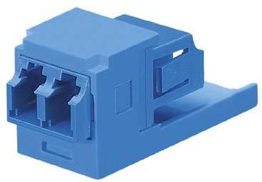Panduit-CMDSLCZBL Steckverbinder, LWL Conn LC Adapter Single Mode Duplex ST