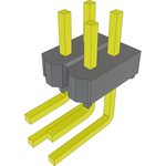 Conn Unshrouded Header HDR 4 POS 2.54mm Solder RA Side Entry Thru-Hole Bulk