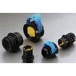 Conn Housing F 34 POS Crimp ST Cable Mount Black