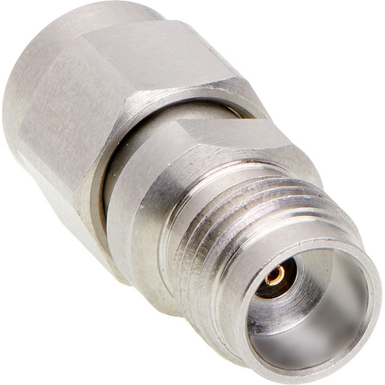 Molex-733862330 射频连接器 Conn 1.85mm-2.92mm Adapter 0Hz to 40GHz 50Ohm ST F/PL Gold Bag