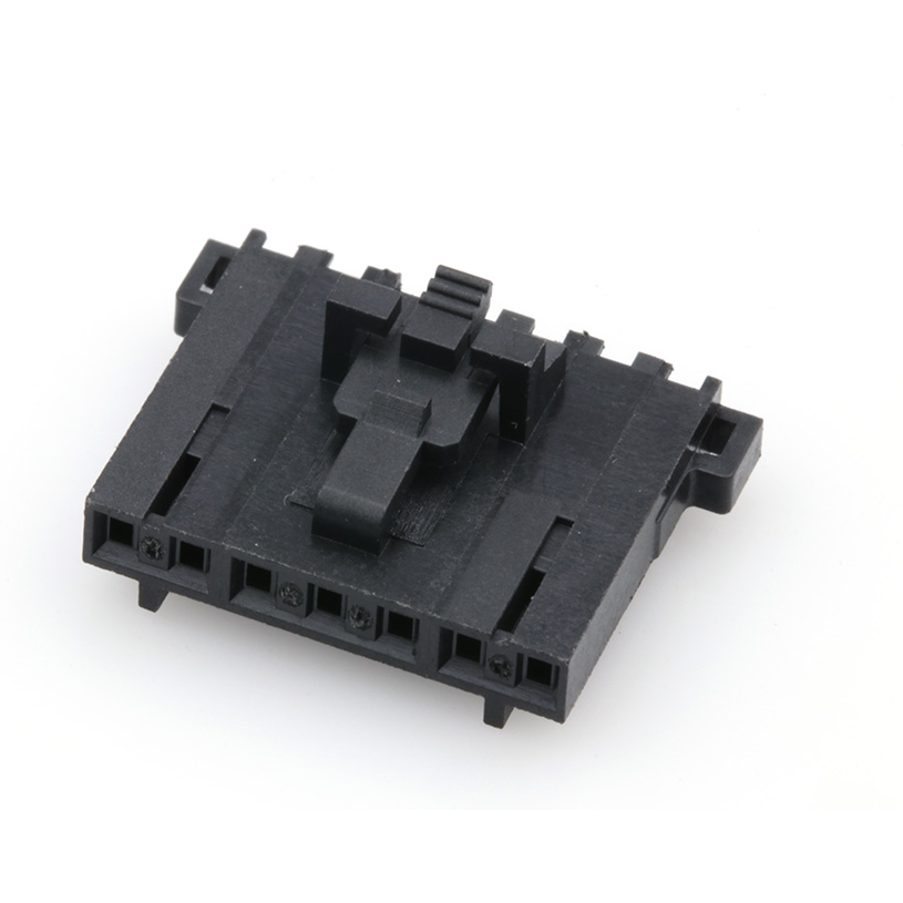 Molex-50-57-9707 Connector Discrete Wire Housing Conn Housing RCP 7 POS 2.54mm Crimp ST Cable Mount Black SL™ Bag