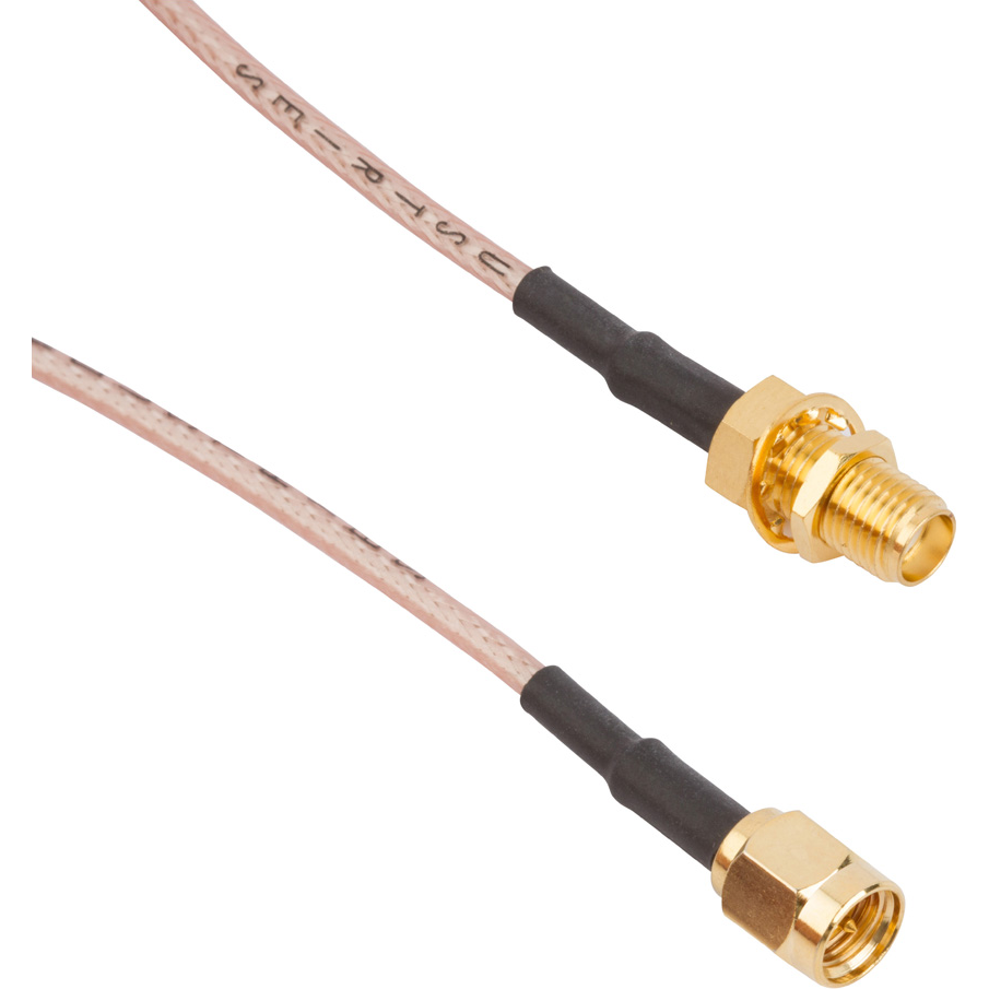 Amphenol RF-135110-01-12.00 Cable Assembly Coaxial Cable Assembly Coaxial 0.304m SMA to SMA F-M Bag