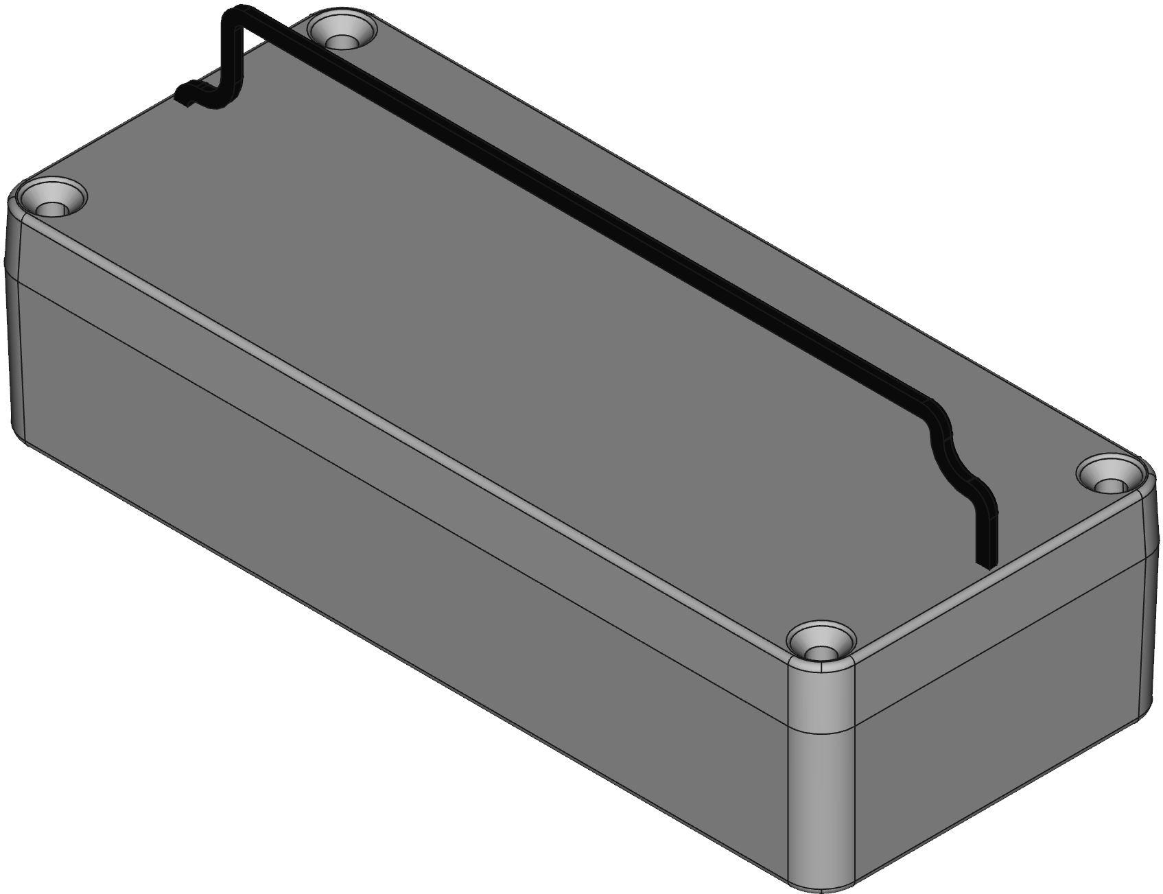 Hammond Manufacturing-1590Z063  Natural Die Cast Aluminum Wall Mount Watertight Enclosure