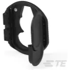 TE Connectivity-2358664-7 Steckverbinderzubehör Connector Accessories Inlet Cover Straight Polybutylene Terephthalate Black Box