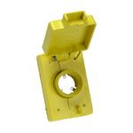Connector Accessories Outlet Box Polycarbonate Yellow Carton