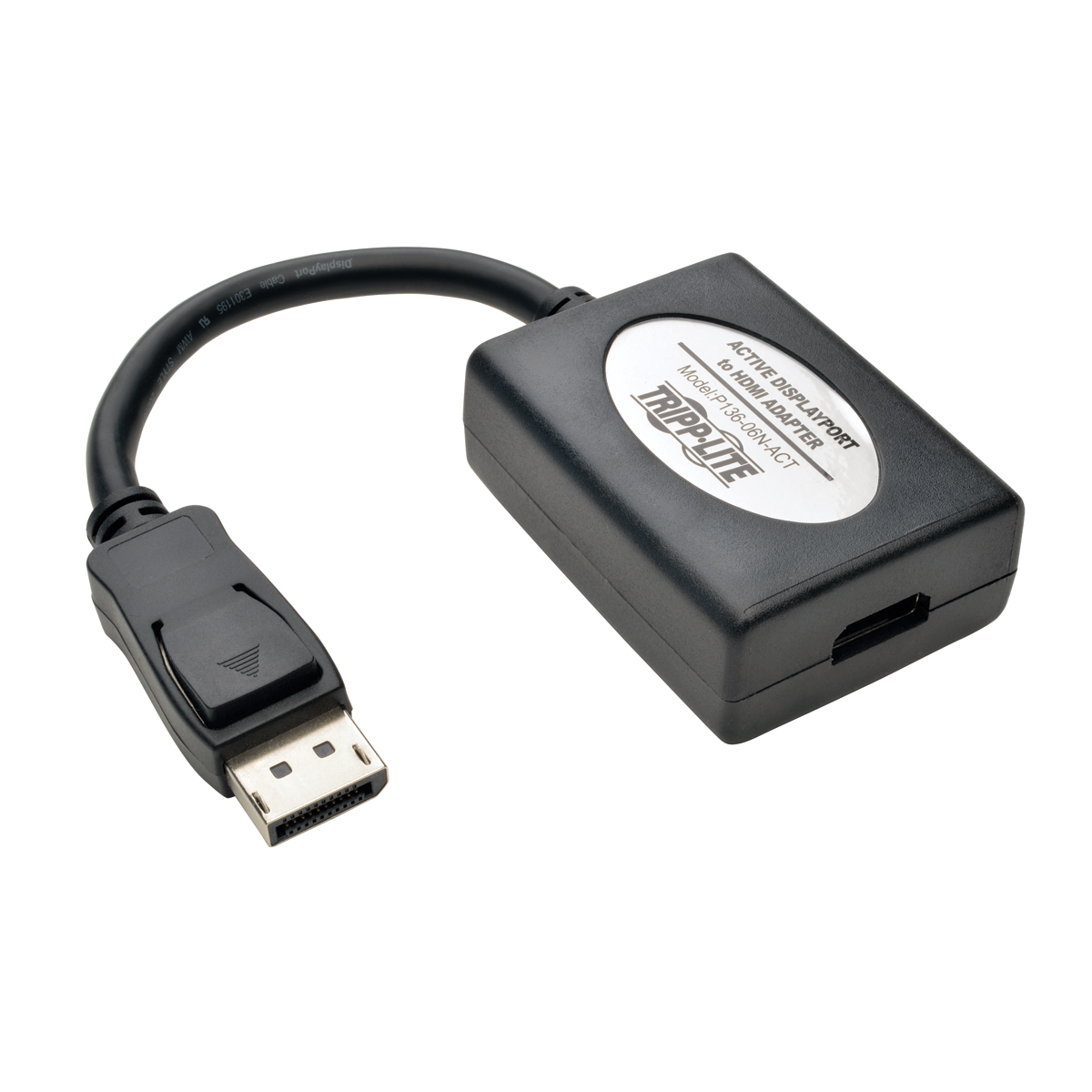 Eaton-P136-06N-ACT Módulos de interfaz DisplayPort to HDMI Active Converter, 4Kx2K UHD