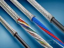 TE Connectivity-RAY-103-4.0(10) Accesorios del cable Cable Accessories Braided Sleeving Copper Nickel