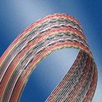 Amphenol-132-2801-040 Kabel, Flach Twisted Pair Flat Cable Polyvinyl Chloride 40Conductors 28AWG 300V