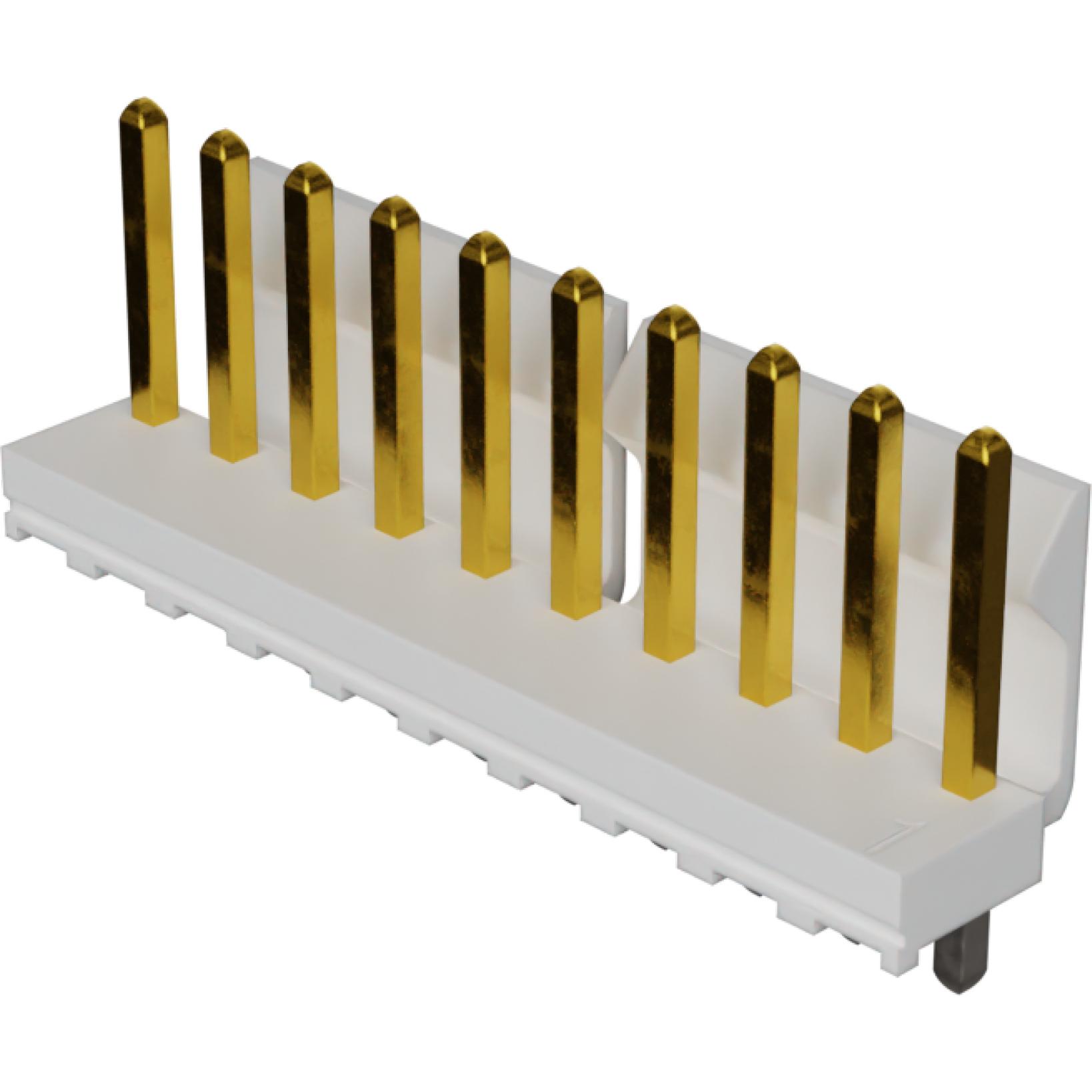 Molex-26-61-4100 Connector Headers and PCB Receptacles Conn Wire to Board HDR 10 POS 3.96mm Solder ST Thru-Hole KK Bag