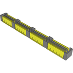 Conn Micro High Speed Terminal Strip SKT 208 POS 0.635mm Solder ST SMD Tray
