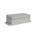 IP68 NEMA 6P PC Box with mounting brackets 6.3x3.15x2.17