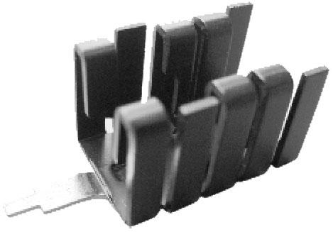 Advanced Thermal Solutions-ATS-PCB1002 Kühlkörper Heat Sink Passive TO-220/TO-262 Vertical Thru-Hole Aluminum 10.2°C/W Black Anodized