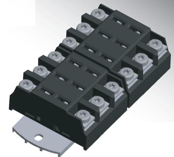 GEP Power Products-FP-ATO-S06 Fusibili Blade Fuse Panels